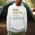 Book Chapter Verse Christian Bible Reformed Theology Men Hoodie