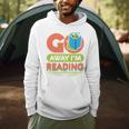 Book Reading Library Go Away Im Reading Men Hoodie