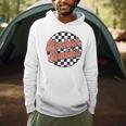 Bookish Baddie Retro Aesthetic Typography Men Hoodie