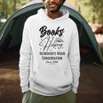 Books Helping Introvert Avoid Conversation Since 1454 Men Hoodie