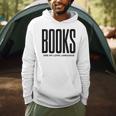 Books Are My Love Language Reading Writer Book Lover Men Hoodie