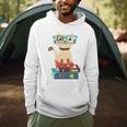 Cat Book Reader Nerd Men Hoodie