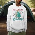 Christmas Is For Reading Books Christmas Tree Books Men Hoodie