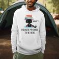 I Closed My Book To Be Here Cat What Cat Books Lovers Men Hoodie