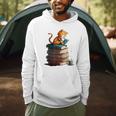 Cute Cat Lovers Book Lovers For Women And Men Men Hoodie