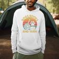 Dogs Books And Yarn Crocheting Retro Men Hoodie