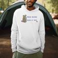 I Don't Want To Just Read Books Literature Reading Men Hoodie
