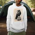 Edgar Allan Poe Raven Gothic Book Lover Men Hoodie