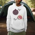 Fig 1 Figs Fruit Scientific Drawing Textbook Graphic Men Hoodie