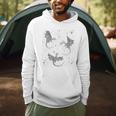 Flying Dragon Fantasy Reader For Bookworm Book Lovers Men Hoodie