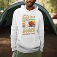 It's A Good Day To Read Books And Pet Cats Literary Quote Men Hoodie It's A Good Day To Read Books And Pet Cats Literary Quote Men Hoodie