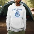 Just a Girl Who Loves Books Book Lover Bookish Men Hoodie Just a Girl Who Loves Books Book Lover Bookish Men Hoodie