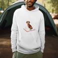 Just a Girl Loves Books And Dogs Reading Book Men Hoodie