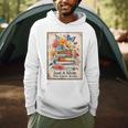 Just A Mom Who Loves Books Vintage Bookish Reader Men Hoodie