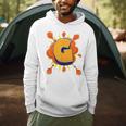 Letter G Initial Comic Book Vintage Matching Family Fun Men Hoodie