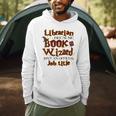 Librarian BCS Book Wizard Isn't a Job Title Library Men Hoodie