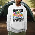 Library Cards Repel Men Intimidated By Books Sassy Reader Men Hoodie