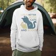 Life Is Better With Cats And Books Men Hoodie Life Is Better With Cats And Books Men Hoodie