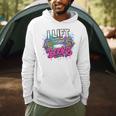 I Lift So I Can Carry More Books Reader Librarian Premium Tri-Blend Men Hoodie