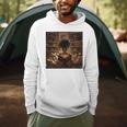 Melanin Afro Women Educated Reading Book History Comfort Colors Crop Top Men Hoodie