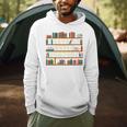 I Have No Shelf Control Book Lover Bookshelf Men Hoodie