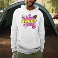 Pop Art Sweet Text Bubble Comic Book Style Classic Raglan Baseball Tee Men Hoodie Pop Art Sweet Text Bubble Comic Book Style Classic Raglan Baseball Tee Men Hoodie