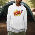 POW Comic Book Cartoon Pop Art Comfort Colors Crop Top Men Hoodie POW Comic Book Cartoon Pop Art Comfort Colors Crop Top Men Hoodie