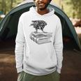 Raven Crow Book Aesthetic Dark Academia Bookworm Men Hoodie Raven Crow Book Aesthetic Dark Academia Bookworm Men Hoodie
