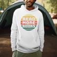 Read More Books Retro Vintage Book Lover Premium Tri-Blend Men Hoodie