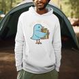 Read Mo Books Cute Bird Reading Kids Book Lover Men Hoodie Read Mo Books Cute Bird Reading Kids Book Lover Men Hoodie