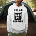 I Read Past My Bedtime Book Reader Men Hoodie I Read Past My Bedtime Book Reader Men Hoodie