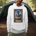 The Reader Dragon Fantasy Book Lover Tarot Card Premium Tri-Blend Men Hoodie