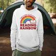 Reading Book Rainbow Literacy Learning Premium Tri-Blend Men Hoodie