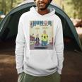 Retro Vintage Distressed Comic Book Humor Original Print Men Hoodie