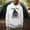 Salem Witch Book Club Bookish Retro Halloween Cat Men Hoodie Salem Witch Book Club Bookish Retro Halloween Cat Men Hoodie
