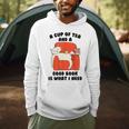 Tea A Cup Of Tea And A Good Book Is What I Need Cat Men Women Kids Men Hoodie Tea A Cup Of Tea And A Good Book Is What I Need Cat Men Women Kids Men Hoodie