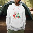 Tis The Season To Read Christmas Reindeer Book Reading Fan Men Hoodie