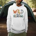 Wild About Reading Library Day Reading Books And Bookworm Men Hoodie Wild About Reading Library Day Reading Books And Bookworm Men Hoodie