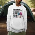 A Woman Cannot Survive On Books Alone She Also Needs Yarn Men Hoodie A Woman Cannot Survive On Books Alone She Also Needs Yarn Men Hoodie