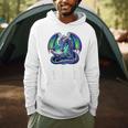 In a World Of Bookworms Be a Book Dragon Reading Men Hoodie