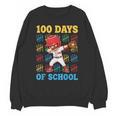 100 Days Of School Baseball Bat 100th Day Of School Boys Unisex Sweatshirt 100 Days Of School Baseball Bat 100th Day Of School Boys Unisex Sweatshirt