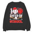 100 Days Of School Baseball Boys Kids Students Unisex Sweatshirt