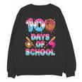 100 Days Of School Baseball Donut Dripping Teacher Boys Kids Unisex Sweatshirt 100 Days Of School Baseball Donut Dripping Teacher Boys Kids Unisex Sweatshirt