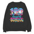 100 Days Of School Baseball Ice Cream For Boy Girl Kids Unisex Sweatshirt