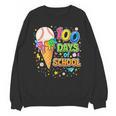 100 Days Of School Baseball Ice Cream Drip Boys Kids Player Unisex Sweatshirt 100 Days Of School Baseball Ice Cream Drip Boys Kids Player Unisex Sweatshirt