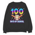 100 Days Of School Baseball Ice Cream Drip Kids Boys Teacher Unisex Sweatshirt 100 Days Of School Baseball Ice Cream Drip Kids Boys Teacher Unisex Sweatshirt