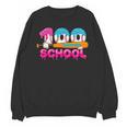 100 Days Of School Baseball Ice Cream Drip For Teacher Kid Unisex Sweatshirt 100 Days Of School Baseball Ice Cream Drip For Teacher Kid Unisex Sweatshirt