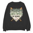 100 Days Of School Home Plate Camo Baseball Dripping Boys Unisex Sweatshirt 100 Days Of School Home Plate Camo Baseball Dripping Boys Unisex Sweatshirt