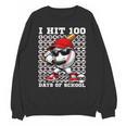 100 Days Of School Retro Baseball Sport For Boys Teachers Unisex Sweatshirt