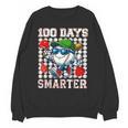 100 Days Smarter Baseball 100 Days Of School Boy Girl Kid Unisex Sweatshirt